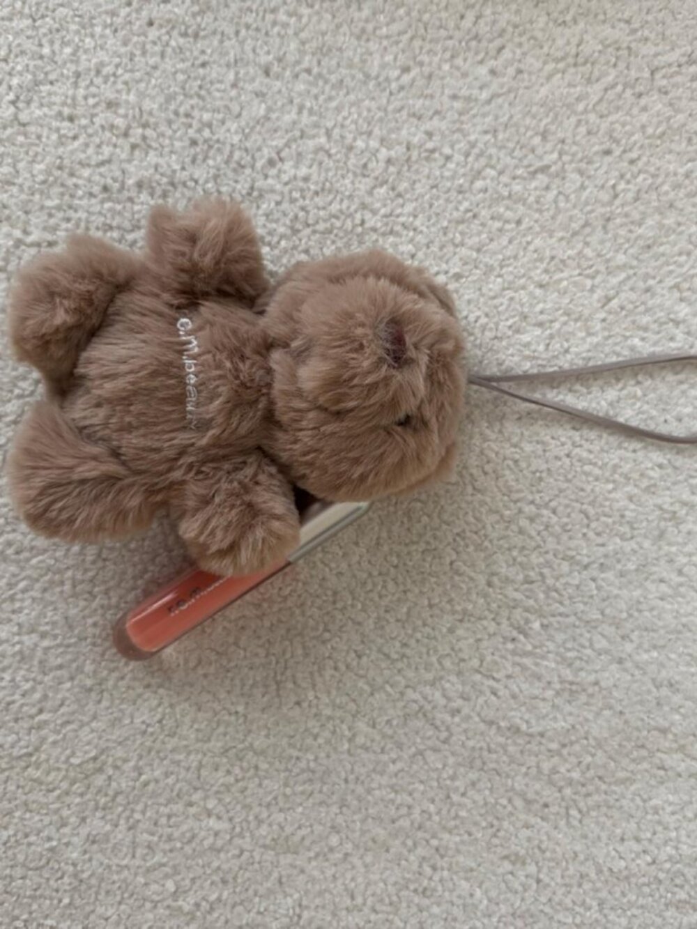 r.e.m. beauty Ariana Grande Eternal Sunshine Tour Bear Bag Charm + Lip Gloss